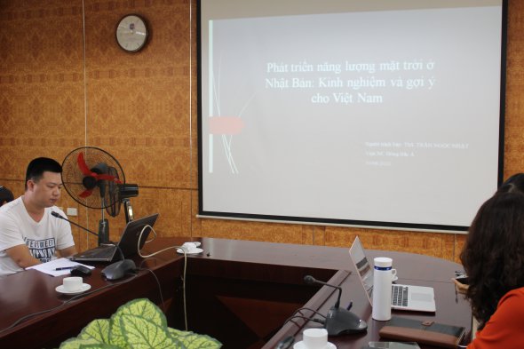 Tọa đàm khoa học “Phát triển năng lượng mặt trời ở Nhật Bản: Kinh nghiệm và gợi ý cho Việt Nam”