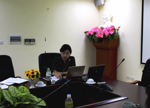 Viện Nghiên cứu Đông Bắc Á tổ chức học tập, quán triệt Nghị quyết Hội nghị lần thứ 5, Ban Chấp hành Trung ương Đảng khóa XIII