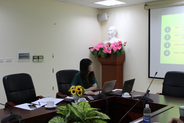 Viện Nghiên cứu Đông Bắc Á tổ chức học tập, quán triệt Nghị quyết Hội nghị lần thứ 5, Ban Chấp hành Trung ương Đảng khóa XIII