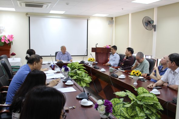 Chi bộ Viện Nghiên cứu Đông Bắc Á tổ chức sinh hoạt Chi bộ  chuyên đề “Học tập và làm theo tấm gương đạo đức Hồ Chí Minh”