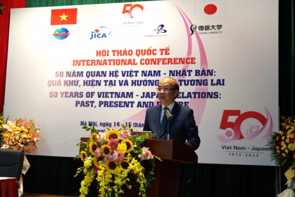 Hội thảo Quốc tế nhân dịp kỷ niệm 50 năm thiết lập quan hệ ngoại giao Việt Nam - Nhật Bản